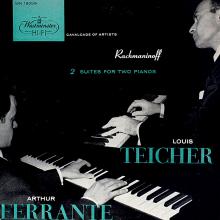 Ferrante & Teicher: Rachmaninoff Two-Piano Suites  (Westminster)